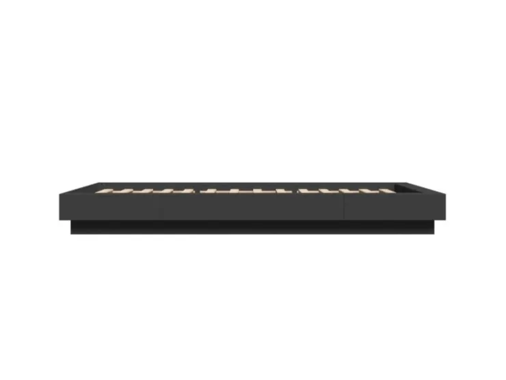 vidaXL Bettgestell mit LED 90x200 cm Holzwerkstoff 3281120* Betten