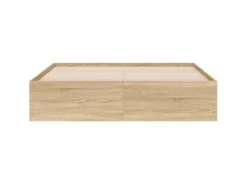 vidaXL Bettgestell mit Schubladen Sonoma-Eiche 140x200cm Holzwerkstoff1957486