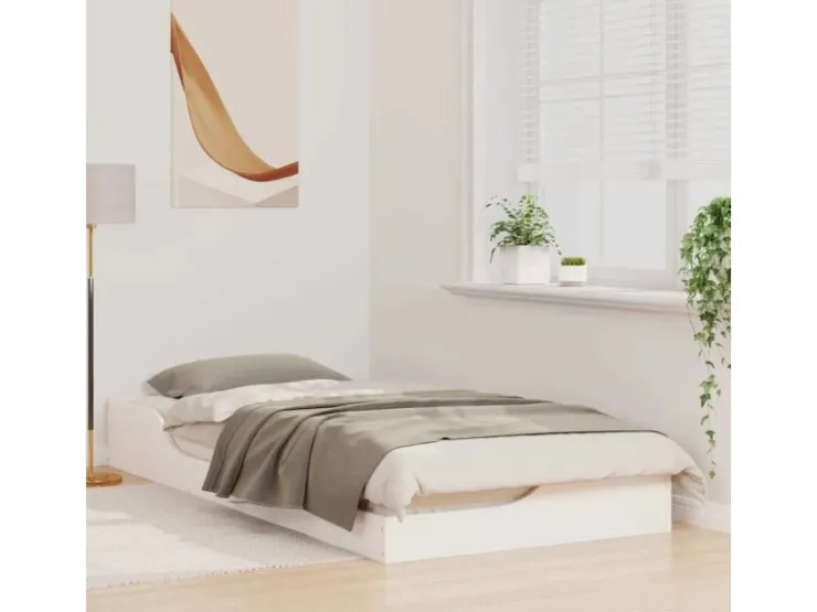 vidaXL Bettrahmen 90 x 200 cm Massives Kiefernholz 873389* Betten