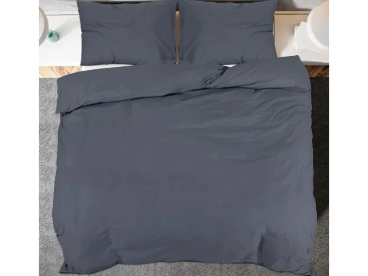 vidaXL Bettwäsche-Set 155x220 cm Leichte Mikrofaser 135943