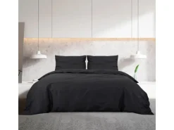 vidaXL Bettwäsche-Set 200x200 cm Leichte Mikrofaser 135976