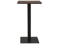 vidaXL BistRotisch Dunkle Esche 50x50x107 cm