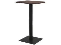vidaXL BistRotisch Dunkle Esche 50x50x107 cm