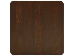 vidaXL BistRotisch Dunkle Esche 50x50x107 cm