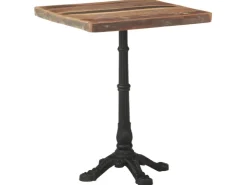 vidaXL BistRotisch 60x60x76 cm Altholz Massiv