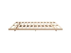 vidaXL Bodenbettgestell 180 x 200 cm Massivholz Kiefer 873061