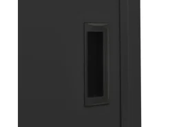 vidaXL Büroschrank mit Schiebetür Anthrazit 90x40x180 cm Stahl Modell 1* Aufbewahrung