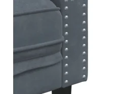 vidaXL Chesterfield-Sessel Dunkelgrau Samt 2146438* Sessel