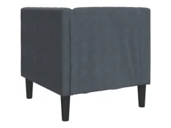 vidaXL Chesterfield-Sessel Dunkelgrau Samt 2146438* Sessel