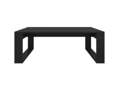 vidaXL Couchtisch Schwarz 100x100x35 cm Holzwerkstoff Modell 1