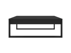 vidaXL Couchtisch Schwarz 100x100x35 cm Holzwerkstoff Modell 1