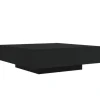 vidaXL Couchtisch Schwarz 100x100x31 cm Holzwerkstoff* Tische