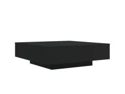 vidaXL Couchtisch Schwarz 100x100x31 cm Holzwerkstoff* Tische