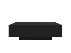 vidaXL Couchtisch Schwarz 100x100x31 cm Holzwerkstoff* Tische