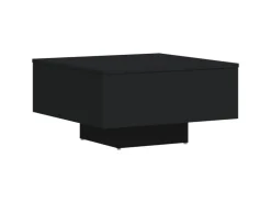 vidaXL Couchtisch Schwarz 60x60x31,5 cm Holzwerkstoff