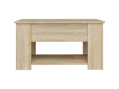vidaXL Couchtisch Sonoma-Eiche 79x49x41 cm Holzwerkstoff
