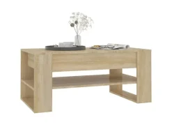 vidaXL Couchtisch Sonoma-Eiche 102x55x45 cm Holzwerkstoff* Tische