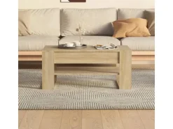 vidaXL Couchtisch Sonoma-Eiche 102x55x45 cm Holzwerkstoff* Tische
