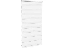 vidaXL Doppelrollo 90x100 cm Stoffbreite 85,9 cm Polyester 4014727* Rollos