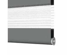 vidaXL Doppelrollo 100x200 cm Stoffbreite 95,9 cm Polyester 4014781