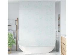 vidaXL Duschrollo 140x240 cm Blasenmuster 142868* Rollos