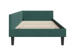 vidaXL Eckbettgestell mit Kopfteil 80 x 200 cm Stoff 42016136