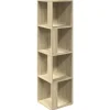 vidaXL Eckregal Sonoma-Eiche 33x33x132 cm Holzwerkstoff* Bücherregale|Eckregale