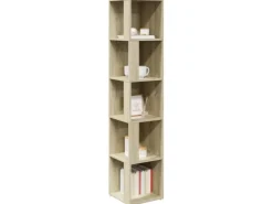 vidaXL Eckregal Sonoma-Eiche 33x33x164,5 cm Holzwerkstoff