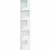 vidaXL Eckregal Weiß 33x33x164,5 cm Holzwerkstoff* Regal Weiß