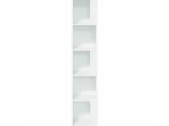 vidaXL Eckregal Weiß 33x33x164,5 cm Holzwerkstoff* Regal Weiß