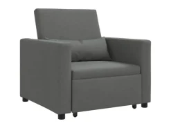vidaXL Einzel-Schlafsofa mit Rädern 90 x 165 x 87 cm Stoff 42002685