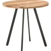 vidaXL Esstisch 80 cm Massivholz Akazie 320485