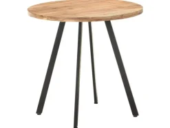 vidaXL Esstisch 80 cm Massivholz Akazie 320485