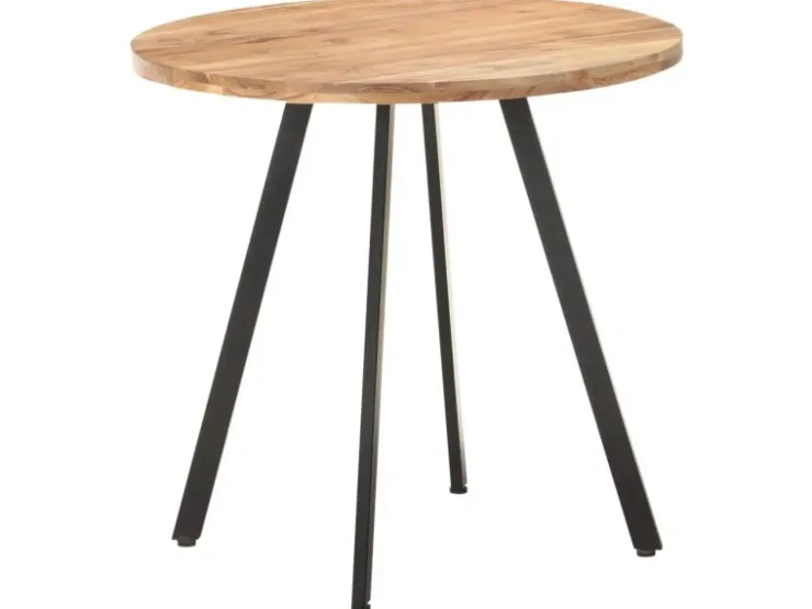 vidaXL Esstisch 80 cm Massivholz Akazie 320485