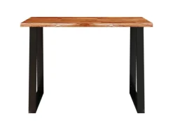 vidaXL Esstisch Baumkante 110x70x75 cm Massivholz Akazie* Tische