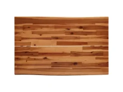 vidaXL Esstisch Baumkante 110x70x75 cm Massivholz Akazie* Tische