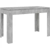 vidaXL Esstisch Betongrau 120x60x76 cm Holzwerkstoff* Tische