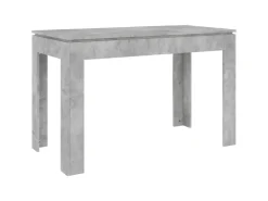vidaXL Esstisch Betongrau 120x60x76 cm Holzwerkstoff* Tische