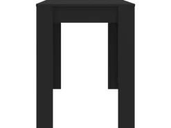 vidaXL Esstisch Schwarz Holzwerkstoff 120x60x76 cm