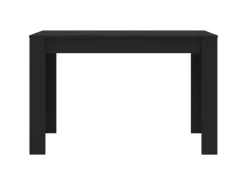 vidaXL Esstisch Schwarz Holzwerkstoff 120x60x76 cm