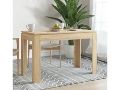 vidaXL Esstisch Sonoma-Eiche 120x60x76 cm Holzwerkstoff* Tische