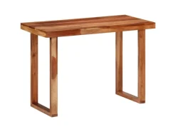 vidaXL Esstisch 110x50x76 cm Massivholz Akazie