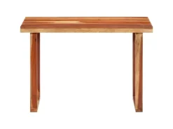 vidaXL Esstisch 110x50x76 cm Massivholz Akazie