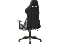 vidaXL Gaming-Stuhl mit Fußstütze Schwarz und Orange Kunstleder Modell 1* Stühle