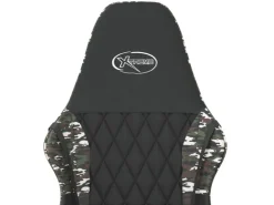 vidaXL Gaming-Stuhl mit Massagefunktion Schwarz Tarnfarben Kunstleder Modell 2* Stühle