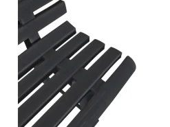 vidaXL Gartenbank 145,5 cm Kunststoff Anthrazit* Sitzbänke