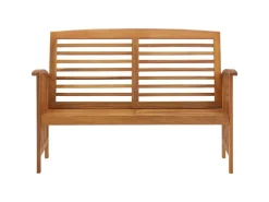 vidaXL Gartenbank Massivholz Akazie 119 cm* Sitzbänke