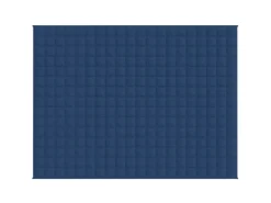 vidaXL Gewichtsdecke Blau 150x200 cm 11 kg Stoff Modell 1