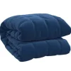 vidaXL Gewichtsdecke Blau 200x220 cm 13 kg Stoff Modell 1* Decken