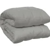 vidaXL Gewichtsdecke Grau 140x200 cm 6 kg Stoff